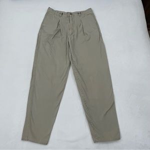 Vintage Jordache Air Force Aviation Military Sand Trousers Pants Mens Size 38x34
